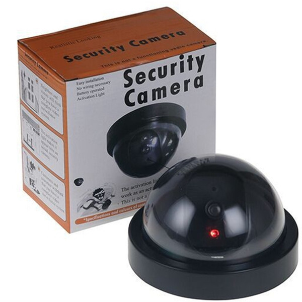 Simulation Camera Simulated Security video Surveillance Fake Dummy Ir Led Dome Camera Signal Generator Santa Security Supplies DW1506