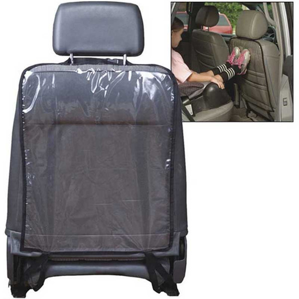 One Piece Car Auto Seat Back Protector Cover For Children Kick Mud Clean Black 58*44cm Hot Sale