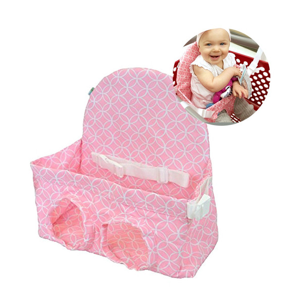 Foldable Baby Shopping Cart Cushion Portable Kids Safety Trolley Chair Seat Mat Shopping Push Cart Protection Cover for Babies