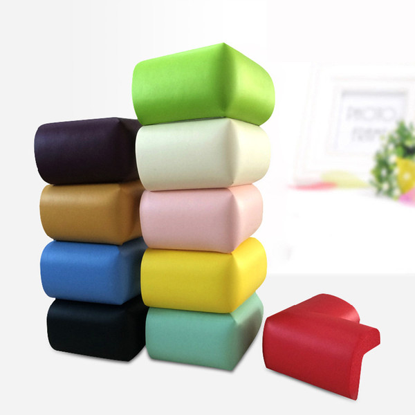 Wholesale- (10pcs/lot) Hot Baby Child Safety Corner Baby Protector Essential Protection 10 Colors Can Be Choose Soft Corner Guard Perfectly