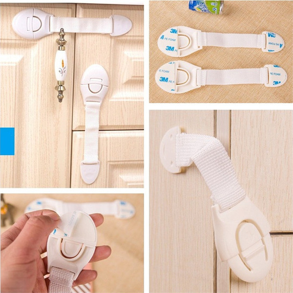 Baby Products Safety Drawer hasp Multi-function household cabinet door Refrigerator safety lock Child protection lock IA823