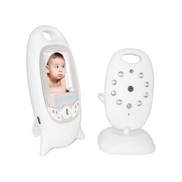 Newest VB601 Wireless Baby Monitor Way Talk Night Vision IR Nanny Babyfoon Baby Camera with Music Temperature 2.0 inch Color Screen