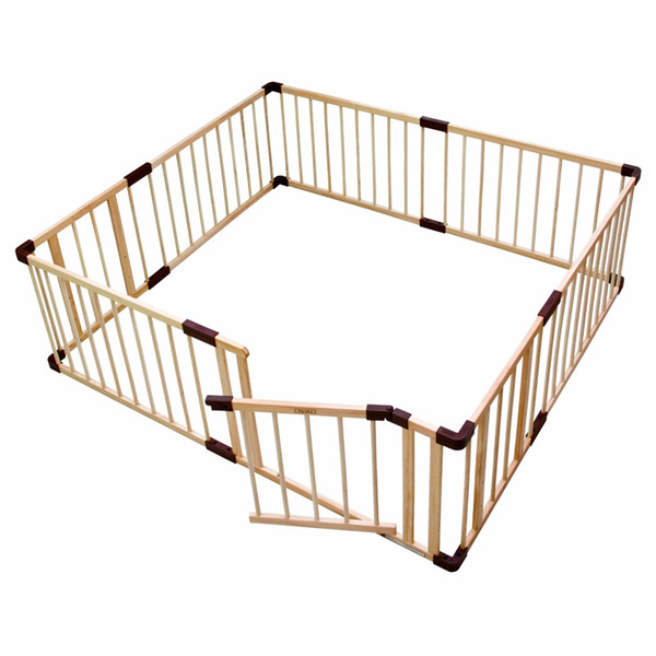 Brand Baby Game Fence Crawl Guardrail Safe Hurdles Children Real Wood solid wood baby playpen game guard panel send gifts