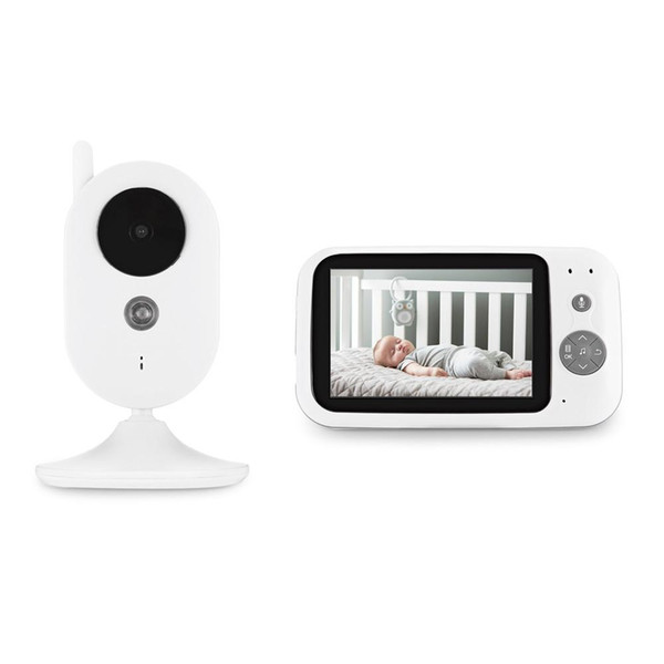 Wireless Baby Monitor Sleep Monitoring Camera Night Vision Temperature Sensor 2 Way Audio Talk Nanny Monitor VB