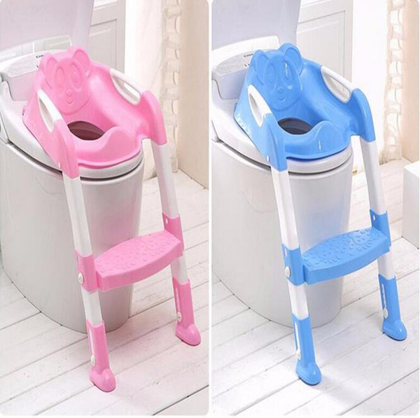 Hot Sale Safety Baby Step Ladder Potty Chair Kids Foldable Toilet Seat Trainer Infant Non-Slip Safety Potty Seat