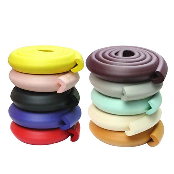 2M Baby Kids Soft Anti-crash Protector Baby Safe Desk Table Edge Corner Guards Strip Security Cushion Random Color