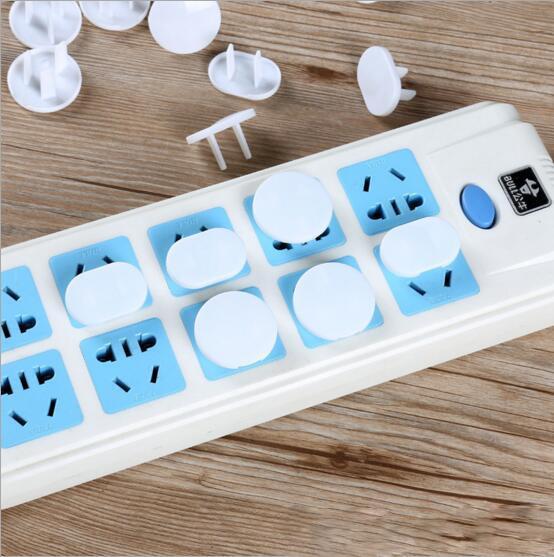 Kids safety Electrical Power Outlet Socket Lock Cover Cap Anti Electric Shock Guard baby anti-electric Household Sundries