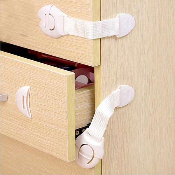 Baby Safety Lock Security Locks Cabinet Desk Drawer Lengthened Bendy Plastic Locker Child Security Products Free Shipping