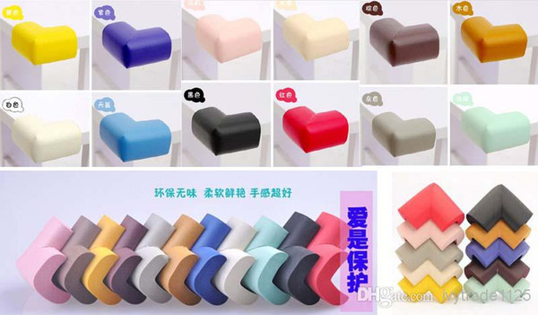 Colorful Baby care safety corner Children Safety Accessorie/ Baby Desk edge Angle Protection Pad Anticollision/stop door/