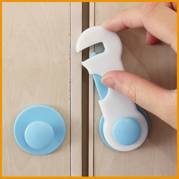 Baby Kids Safety Lock Latches Care Prevent Child From Opening Cupboard Doors Cabinet Drawer Refrigerator Toilet Door Closet