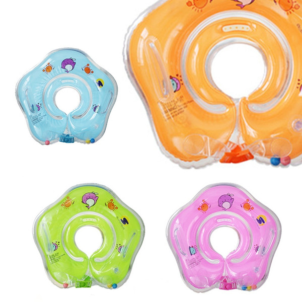 Baby Float Collar Safety Neck Float Circle Swimming Ring Drop Neck Baby Swim Float RingBathing Inflatable Water Sports Protector