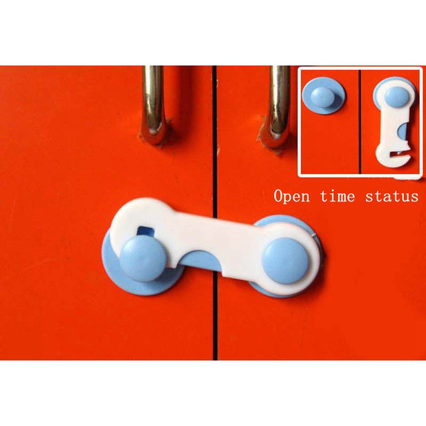 Multi-functional Infant Unlock Protective Lock Anti-collision Anti-pinch Drawer Closet Lock Latches Kitchen Cabinet Safety Equipment New