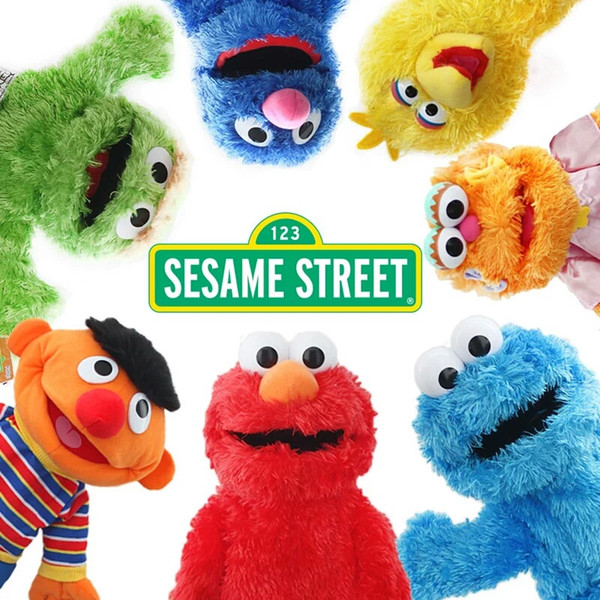 36cm Sesame Street Elmo Plush Toys Soft Stuffed Doll Red Animal Stuffed Toys christmas Gifts For Kids toys