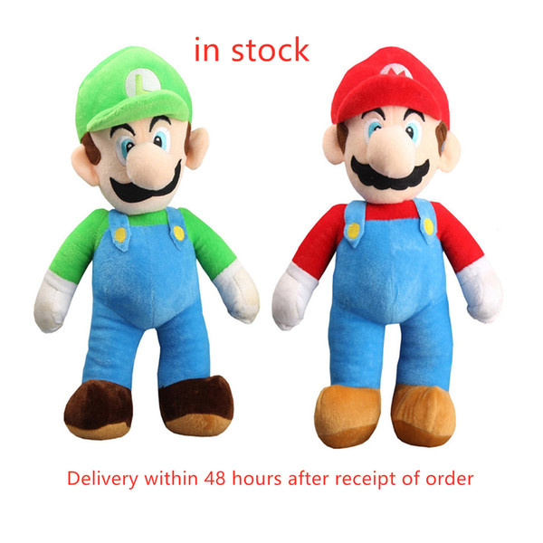 Luigi Mario And Luigi Soft Doll Plush Toy For Kids Christmas Halloween Best Gifts 23CM