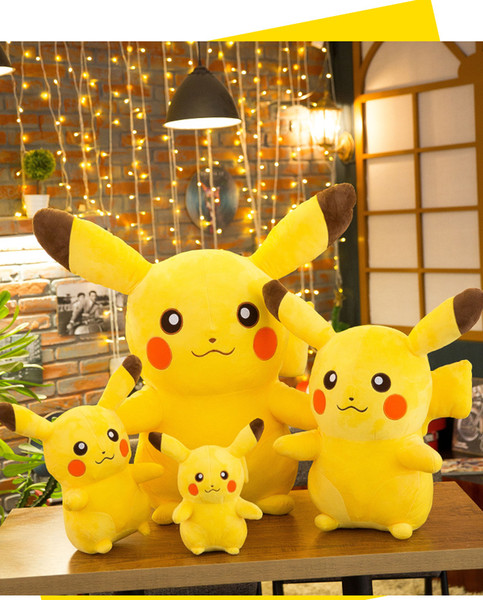 Pikachu Plush Toy High Quality Cute Anime Plush Toys Children's Gift Toy Kids Cartoon Peluche Pikachu Plush Dol