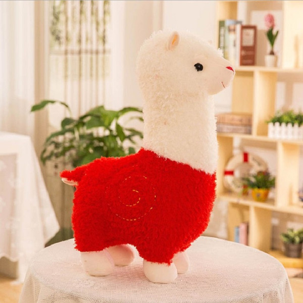 hot selling lovely alpacas plush toys cute alpacas dolls sleeping pillow Birthday present Children's day gift