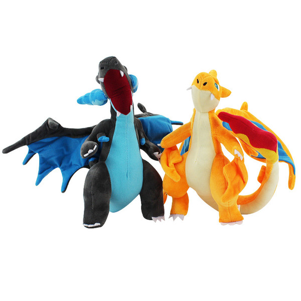 Dinosaur Plush toys 26cm/10 inches charizard Stuffed Animals Dolls Baby Gift Toys Birthday Party Decoration 2 colors Z0444