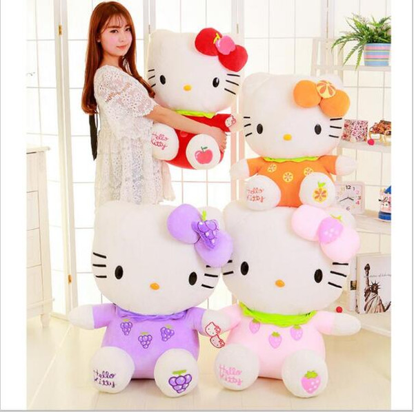 Big Hello Kitty Doll Stuffed Animals Toys High Quality Hello Kitty Plush Toys Gift For Girl