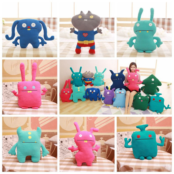 15 Styles 30cm Uglydolls Big Toe Ox Moxy Uglydog Babo Wage Puglee Uglydoll Stuffed Toys Ugly Doll Plush Toys Plush Animals CCA11617 10pcs