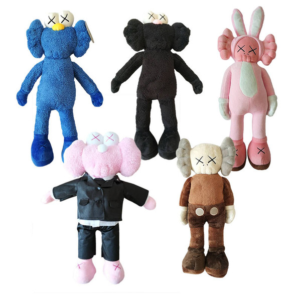 5 Model INS Hot BFF Dolls Kaws Toys Art Toy Thailand Bangkok Exhibition Sesame Street Figurine Gifts For Girlfriend