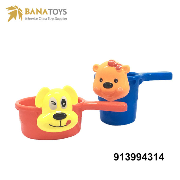 Plastic Cartoon Style New Born Baby Bath Toy Tub Town Bath Toy Classic Water Bath Bathroom Baby Toy Free Shipping