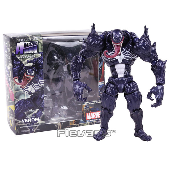 Revoltech Series No.003 Venom Pvc Action Figure Collectible Model Toy J190513