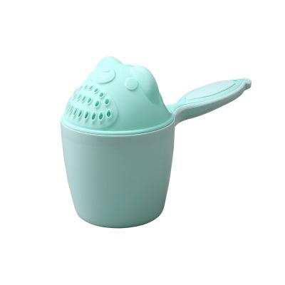 Baby Cartoon Bear Bathing Cup Newborn Kid Shower Shampoo Cup Bailer Baby Shower Water Spoon Bath Wash Cup For 2 Color EEA1406-5