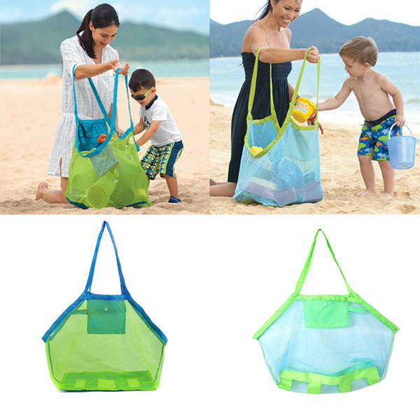 Children Beach Mesh Toys Storage Bag Kids Folding Sand Away Net Tote Outdoor New Net holder