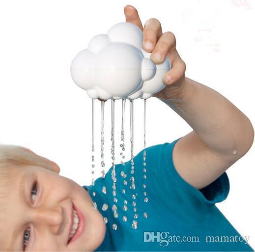 Children Baby Bathing Water Toys Education Aids Rain Clouds Water Drops Thunderstorm Cloud Rainbow Toys Baby Bath Shower Toys