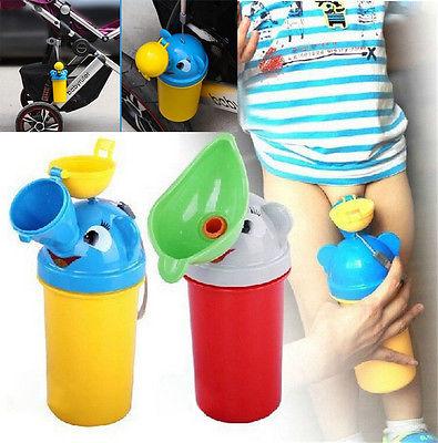 Portable Convenient Travel Cute Baby Urinal Kids Potty Girl Boy Car Toilet Vehicular Urinal Traveling urination