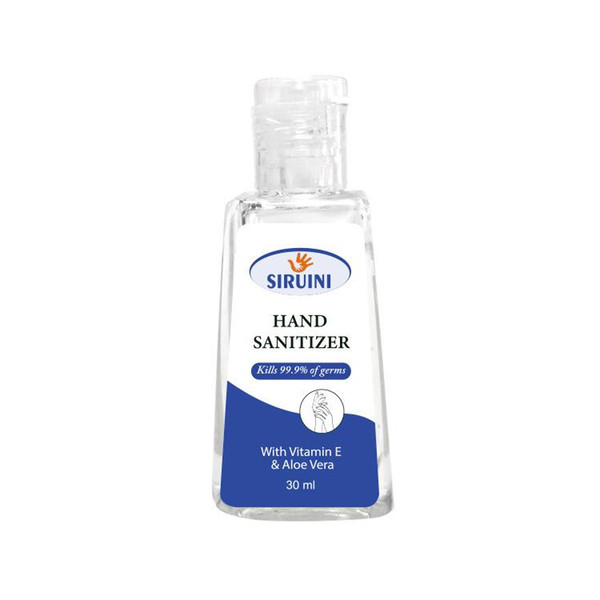 In Stock SIRUINI Hand Sanitizer With Vitamin E 30ml 60ml 240ml 300ml Wash Free for Home Office DHL free