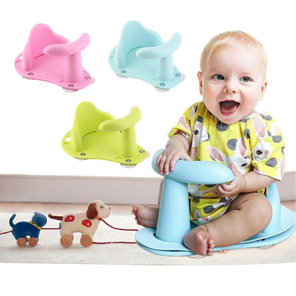 Baby Bath Toys Seat Tub Ring Infant Child Toddler Kids Anti Slip Safety Toy Chair Childen Bath Water Bathroom Toy #909 SH190912