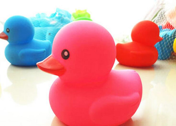 Baby toy baby swimming bathing duck color duck play water duck children bathing toy pinch called duckling