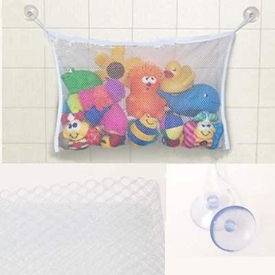 Baby Bathroom Mesh Bag Child Bath Toy Bag Net Suction Cup Baskets buggy bag HOt selling Star product