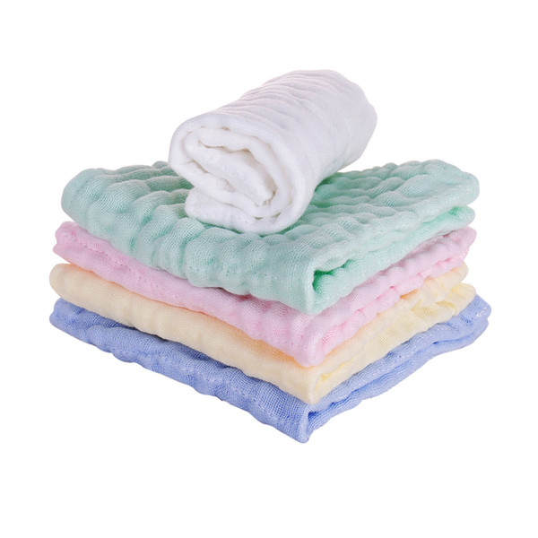 Soft Six Layers Cotton Baby Towel Absorbent Newborn Baby Face Towel Baby Bath Towel For Sensitive Skin Washcloth Bab