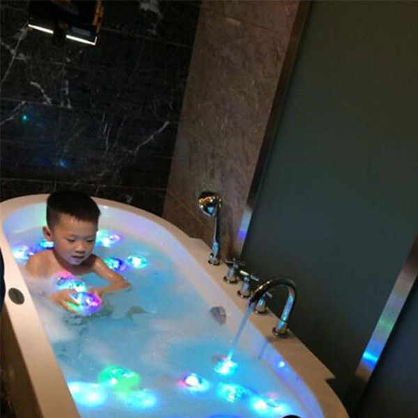 bath light led light toy Party in the Tub Toy Bath Water LED Light Kids Waterproof children funny time