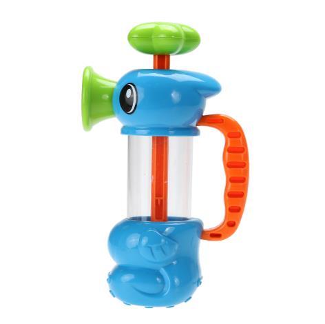 wholesale Baby Bath Water Toys Sea Horse Sprinkler Pumping Design Colourful Hippocampal Shape Eco-friendly Plastic ABS Baby Bath Toy