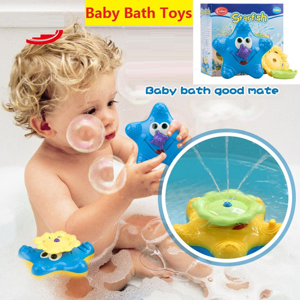 Baby Bath Toys Sprinkler Small Starfish Swimming Toys Kid Toy Baby Gift sassy Water Fun Novelty Toy z023