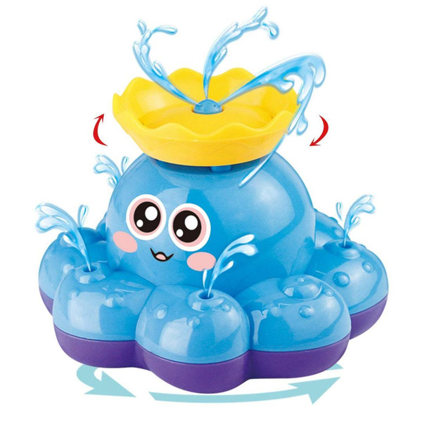 senleer Bath toys, octopus water (random color) toy function floating dirty bathroom shower pool prohibiting baby childr