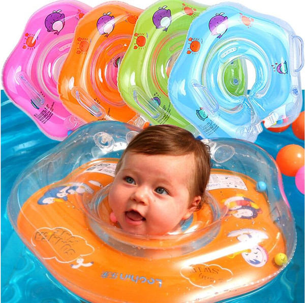 New Inflatable Baby Swimming Neck Ring Baby Tube Ring Safety Infant Neck Float Circle For Bathing Swimming Accessories