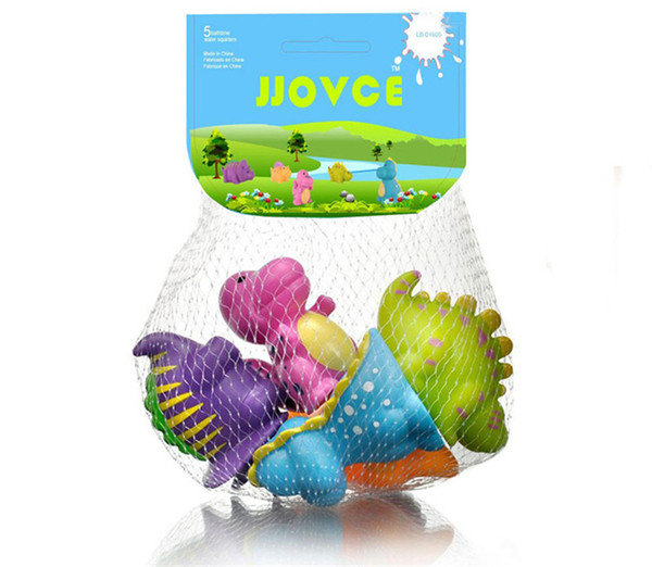 JJOVCE Baby Bath Toys Rubber Water Spraying Squirters Children Interesting Shower Toys Tub Pool Toys for Baby