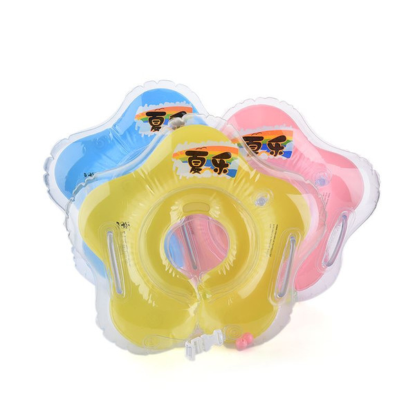 baby Gear Swimming Pool & Accessories swimming swim neck ring baby Tube Ring Safety infantfloat circle bathing Inflatable Drop