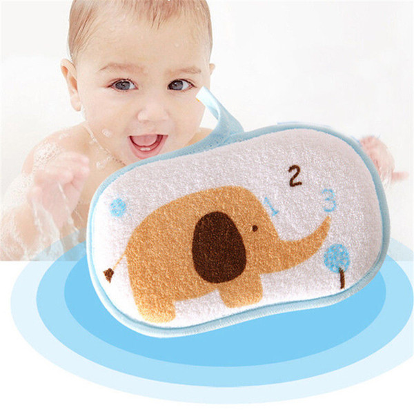 Newborn Baby Shower Bath Sponge Rub Infant Toddle Kids Bath Brushes Cotton Rubbing Body Wash Towel Accessories Baby Shower toy