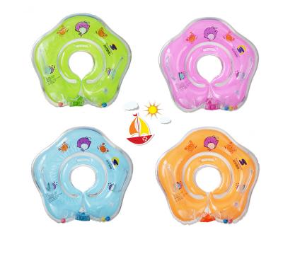 2018 Baby Swimming Accessories Swim Neck Ring Baby Tube Ring Safety Infant Neck Float Circle For Bathing Inflatable