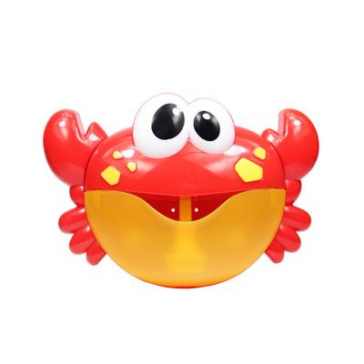 New frog crab bath toys bubble making machine early education bathing tools bathing bubble machine children baby toys