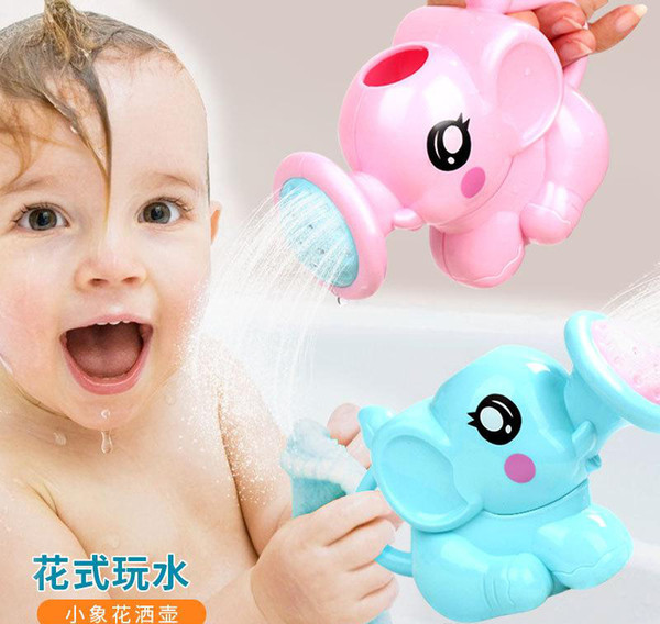 New Cute Elephant Watering Pot Baby Bath Toy Beach Play Water Sand Tool Toys