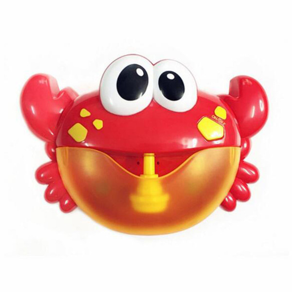 Hot Selling High Quality Bubble Machine Big Crab Automatic Bubble Maker Blower Music Bath Toy for Baby Outwearing new