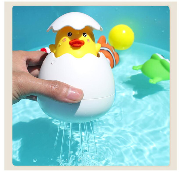 Water, ducklings, water, penguins, eggs, babies, rain, clouds, children, showers, bath toys.