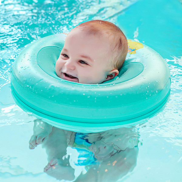 Solid Baby Swimming Neck Ring Baby Neck Float Flot Adores Para Piscina Swim Trainer Infant Neck Float Baby Swimming Accessories