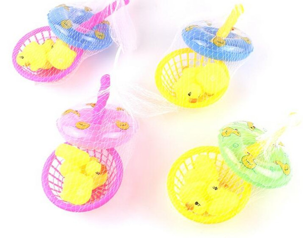 Playing small yellow ducks Mini bath toys Baby playing ducklings gelatin children's educational toys wholesale